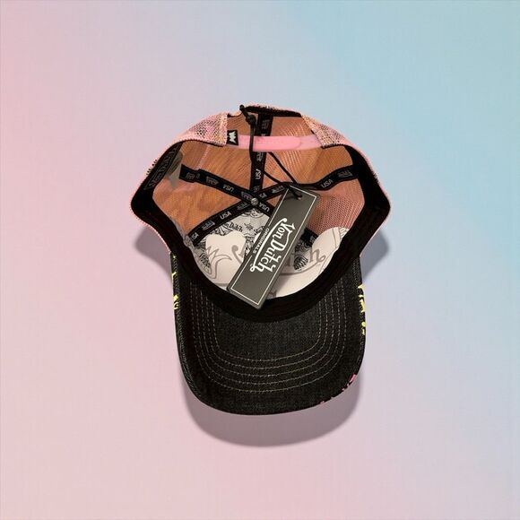 Von Dutch Pink and Black Women\'s Hat